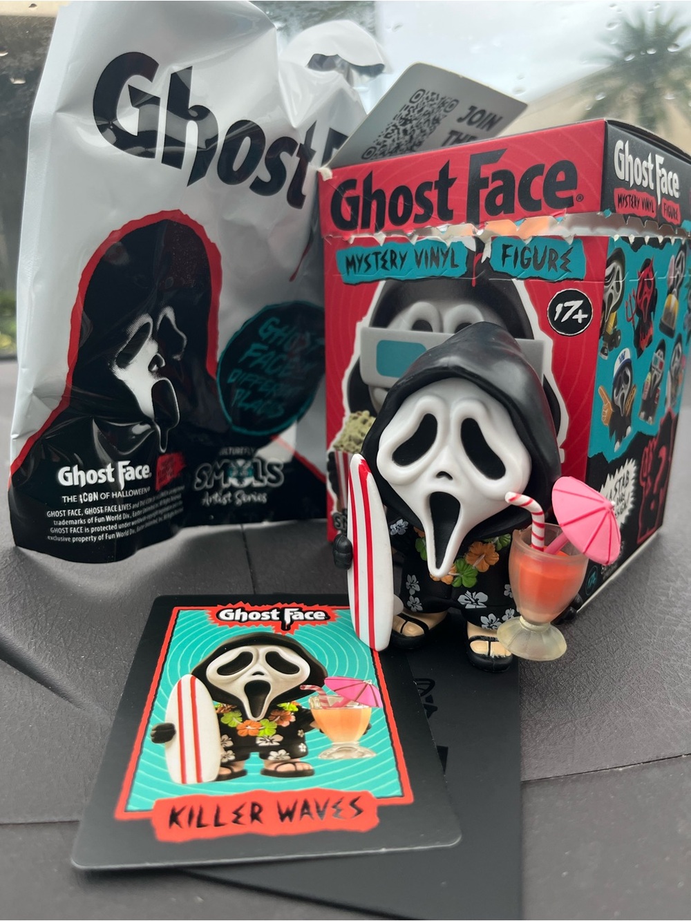 CultureFly ‘Killer Waves' Ghostface in different places blind box confirmed